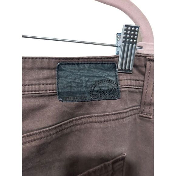 AG Adriano Goldschmied 5 Pocket The Protoge Straight Leg Brown Pants Size 40X34 - Picture 8 of 12